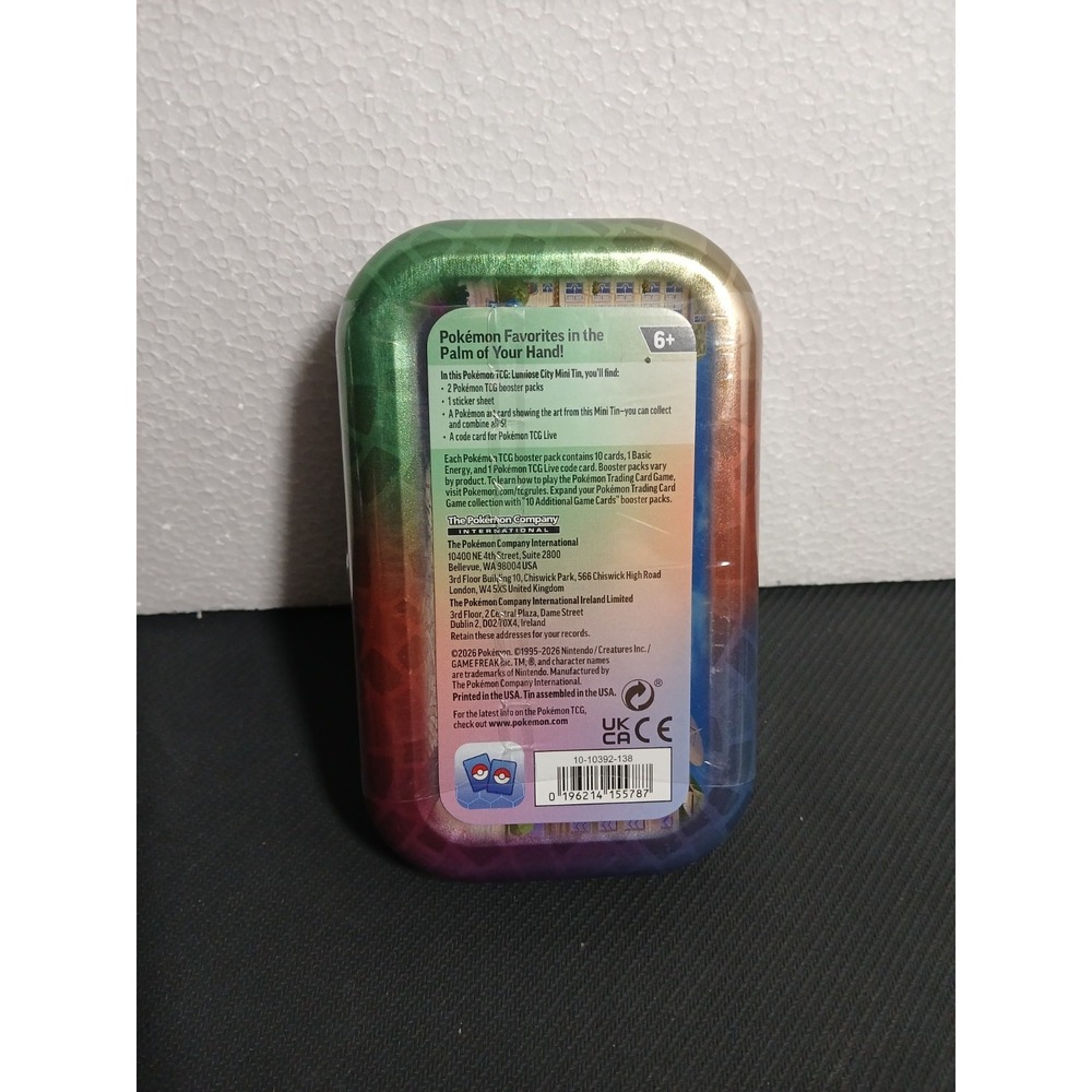 Pokémon TCG: Lumiose CIty mini tin (Chaos Rising and Perfect Order) - Picture 2 of 5